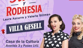 TITA Y RODHESIA LLEGA AL AUDITORIO MUNICIPAL CON UNA PROPUESTA DE IMPROVISACI�N TEATRAL